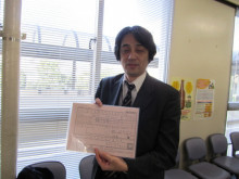 バンズプラスのブログ-倉本行政書士の倉本先生